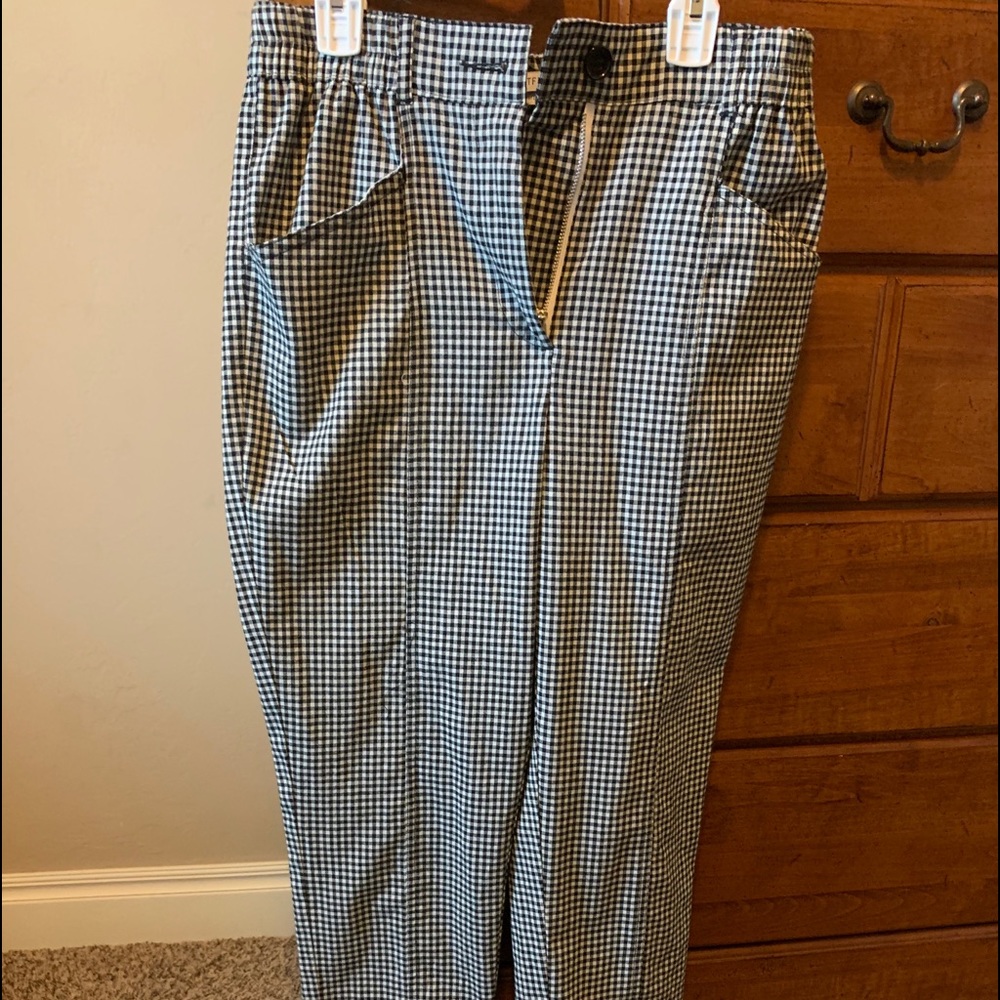 gingham pants